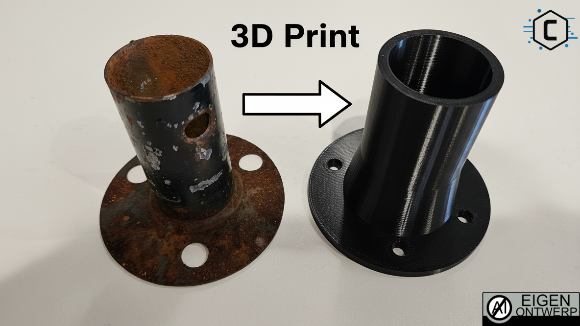 Tent poot herstelling 3D Print