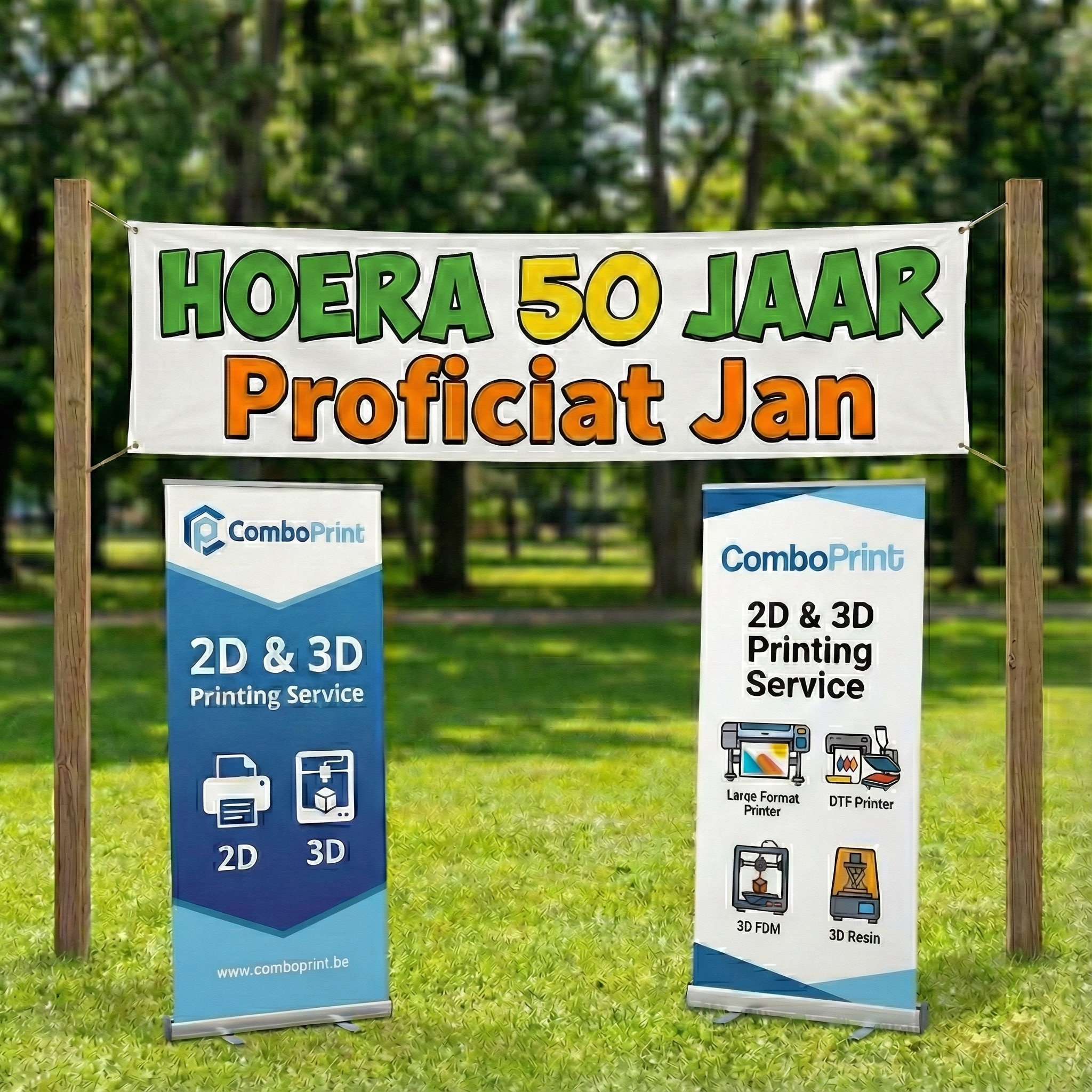 2D Service Banners RollUps