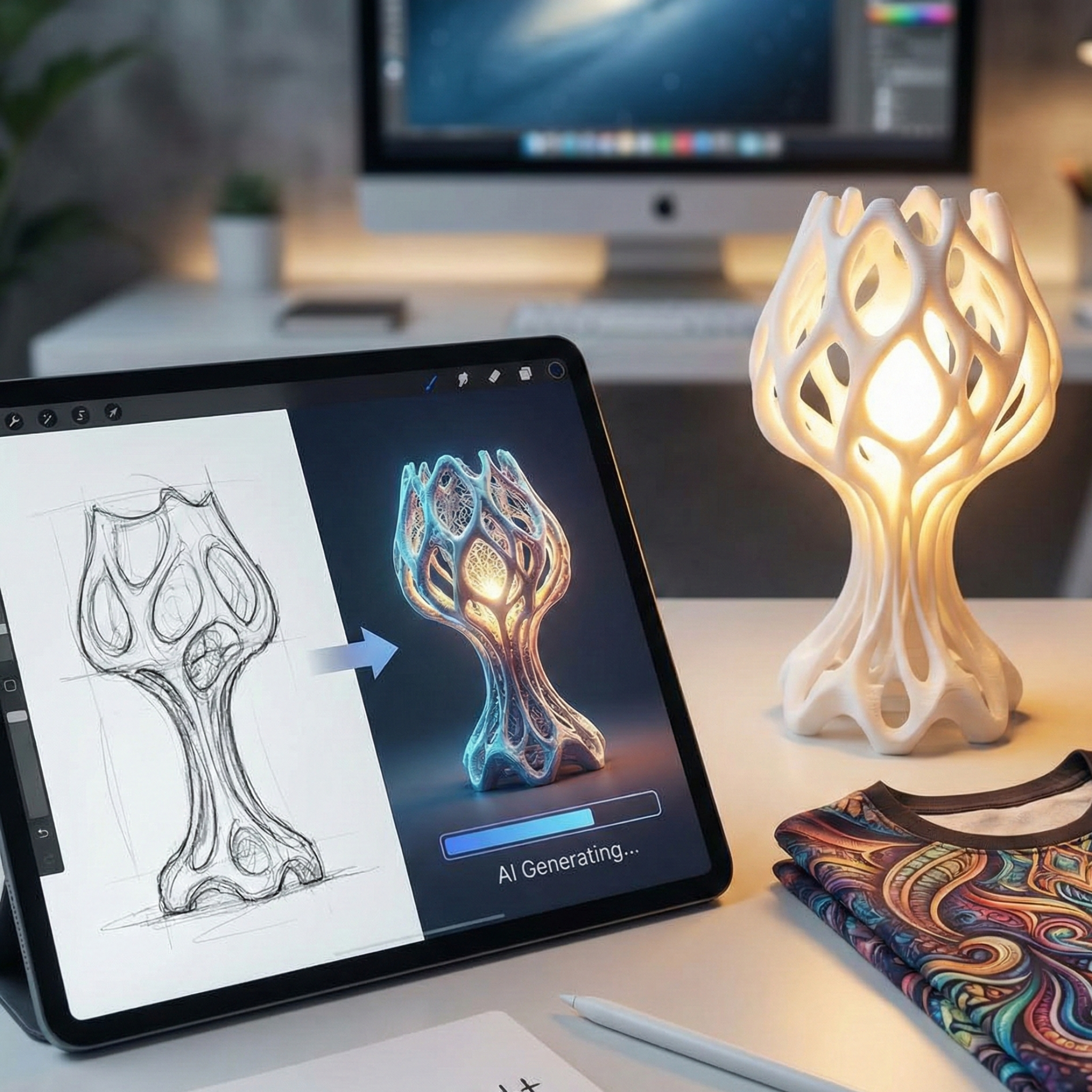 Ontwerp Service AI Gegenereerde Ontwerpen
