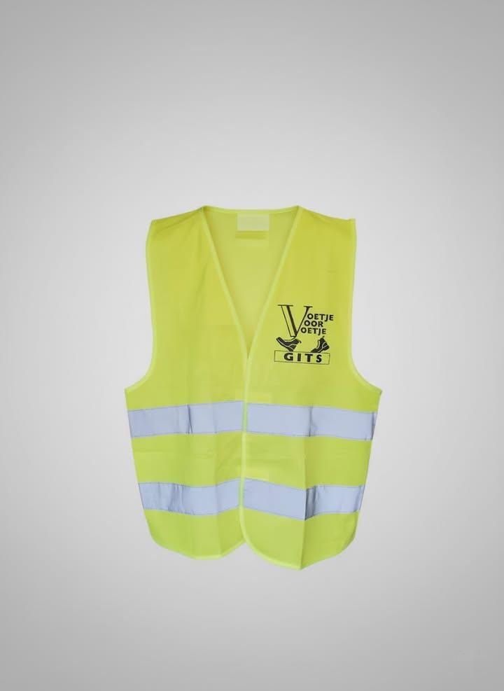 Veilig de weg op met onze gepersonaliseerde hesjes. In…